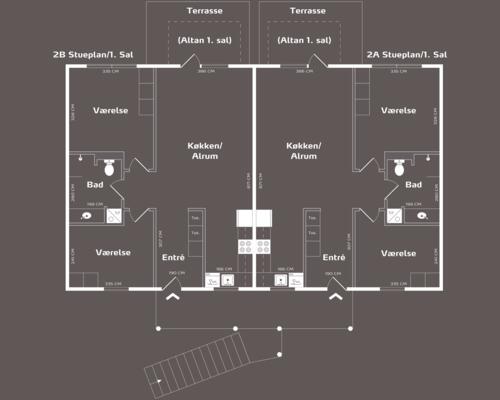3 værelses lejlighed i Frederiksværk