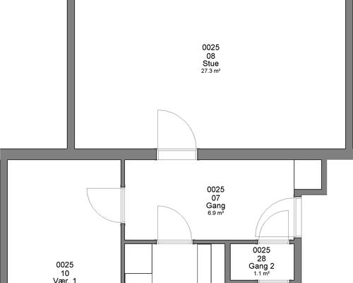 2 værelses lejlighed i Haderslev