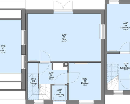 3 værelses lejlighed i Høng