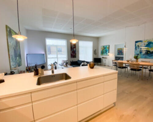 Skønt 4-værelses rækkehus i Visse