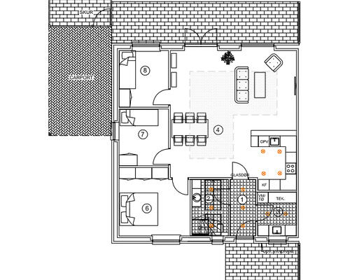 Skønt 4-værelses rækkehus i Visse