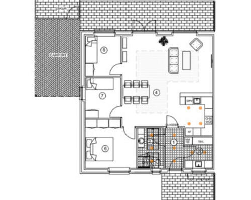 Skønt 4-værelses rækkehus i Visse