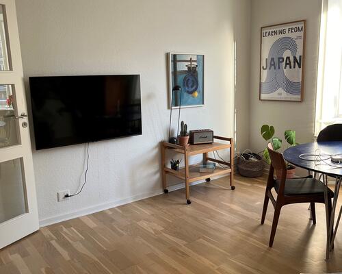 Ideel 2-værelses med stor altan