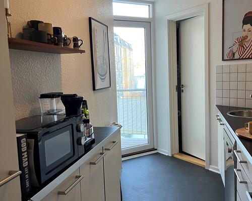 Ideel 2-værelses med stor altan