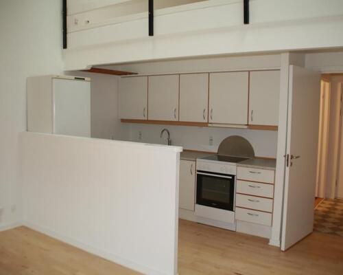 Hyggelig lejlighed i 2 plan midt i Nyborg...