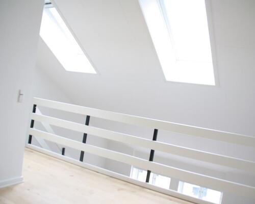 Hyggelig lejlighed i 2 plan midt i Nyborg...