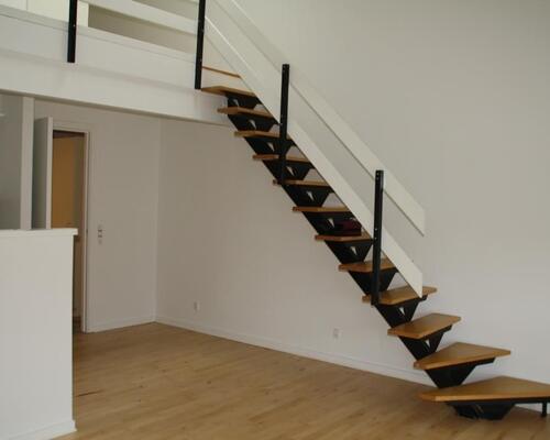 Hyggelig lejlighed i 2 plan midt i Nyborg...