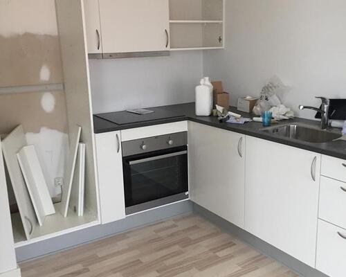 Super hyggelig lejlighed med nyt køkken