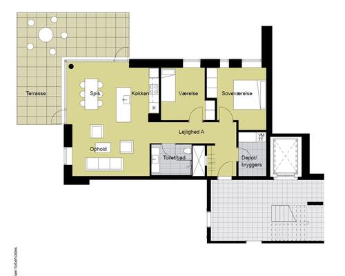 Dejlig placering i Dagnæs, Horsens