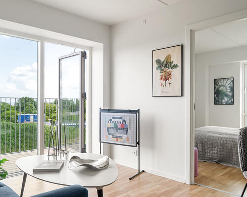 HELT NYE LEJLIGHEDER - GODE FÆLLESFACILITER - UDSIGT - GOD INDRETNING