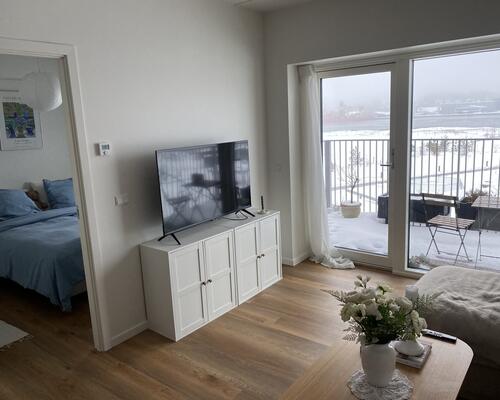 Moderne lejlighed med fantastisk udsigt i Nørresundby