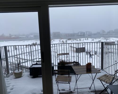 Moderne lejlighed med fantastisk udsigt i Nørresundby