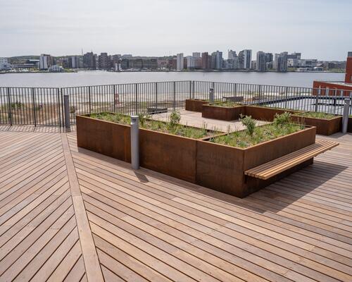 Moderne lejlighed med fantastisk udsigt i Nørresundby