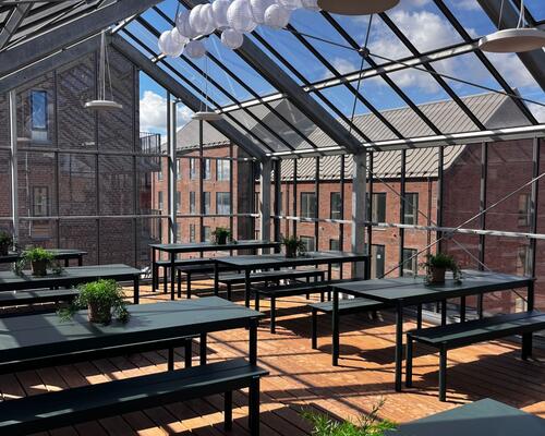 Moderne lejlighed med fantastisk udsigt i Nørresundby