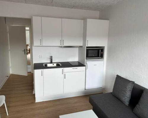 Nyrenoveret lejlighed - Møbleret