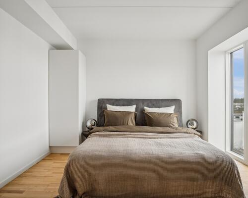 Penthouse på 5. sal - delevenlig