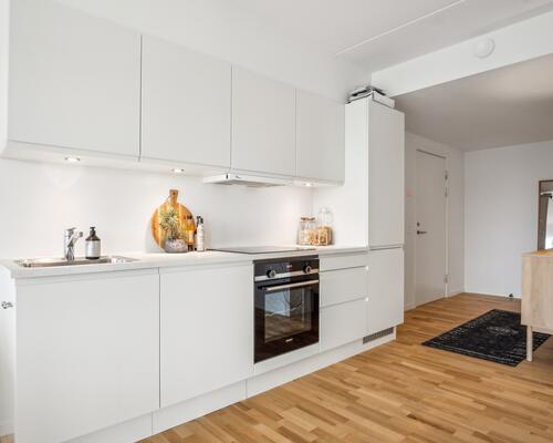 Penthouse på 5. sal - delevenlig