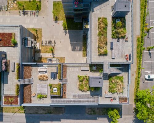 Penthouse på 5. sal - delevenlig