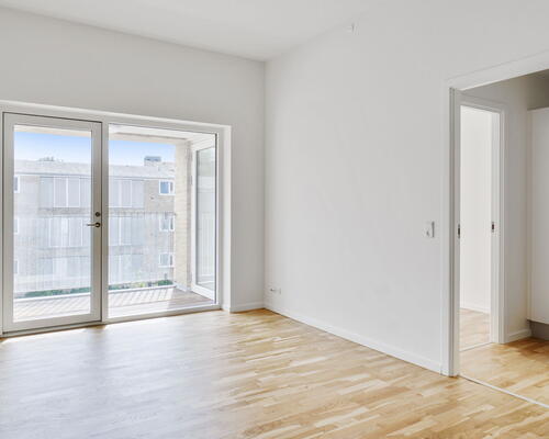 Bygården - Modern lejlighed i lækre materialer med plads til familien