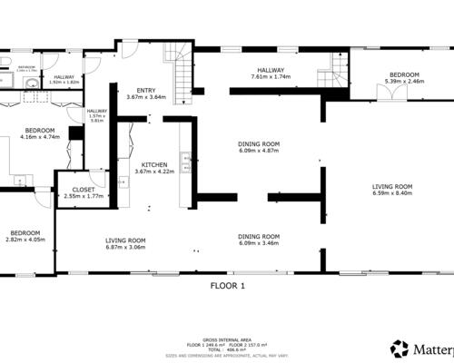 3 værelses hus i Holte
