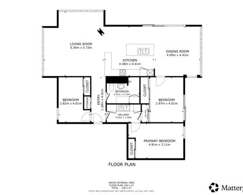 3 værelses lejlighed i Korsør