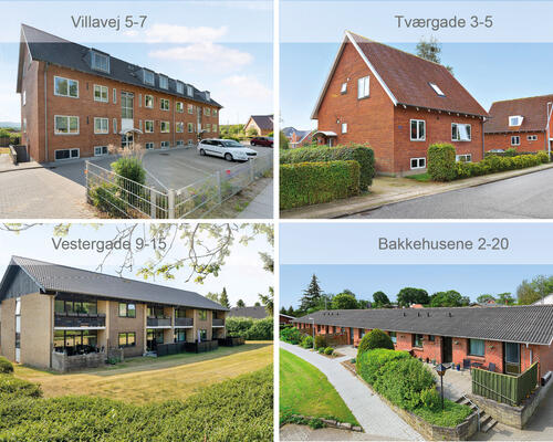 3 værelses lejlighed i Langå