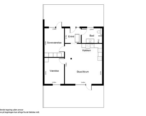 3 værelses hus i Sorø