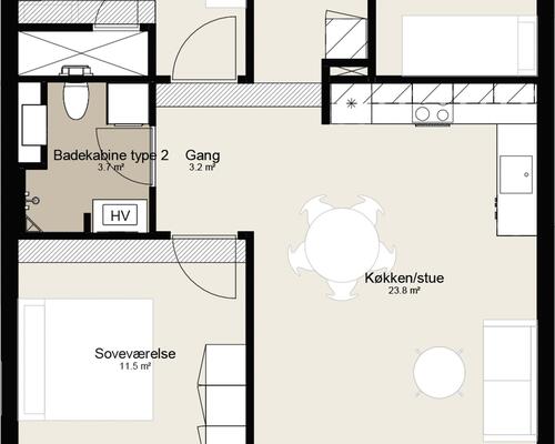 Rantzausbakke 11, 1. 5