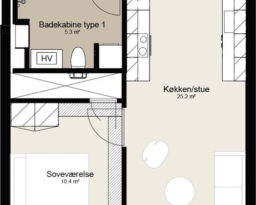 Rantzausbakke 39, 2. 2