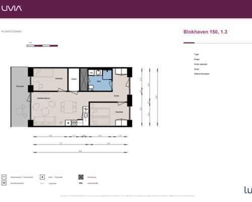 3 værelses lejlighed i Skovlunde