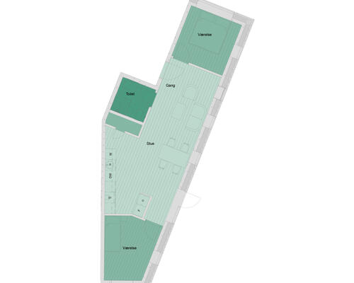 3 værelses lejlighed i Viborg