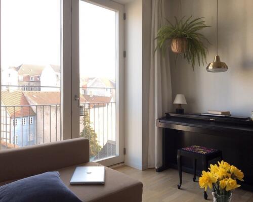 Delevenlig 2 vær. midt i Aarhus