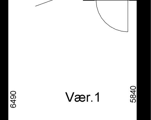 1 værelses lejlighed i Silkeborg