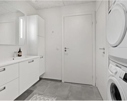 Hyggelig 3 værelses lejlighed i Kornparken med altan.