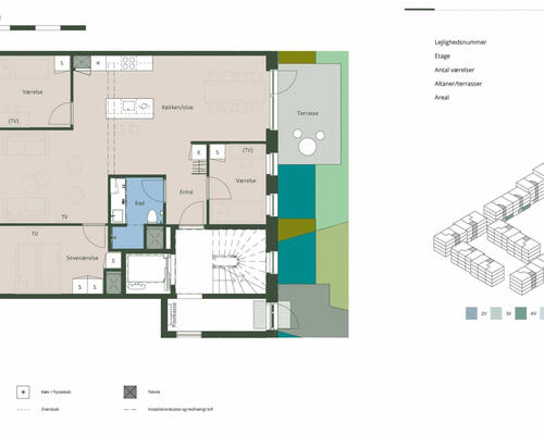 4 værelses lejlighed i Hedehusene