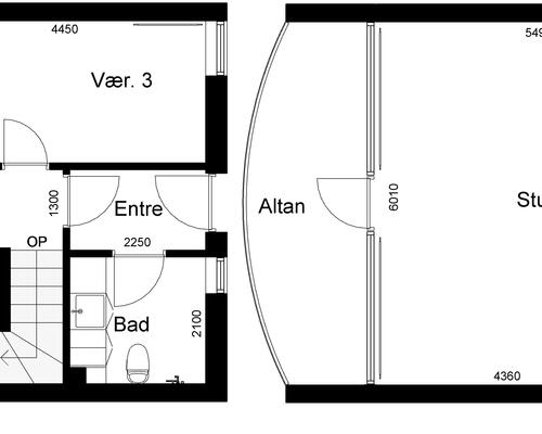 4 værelses hus i Grenaa