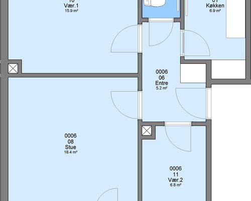 3 værelses lejlighed i Ringsted