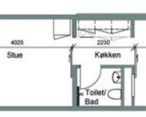 2 værelses lejlighed i Odense S