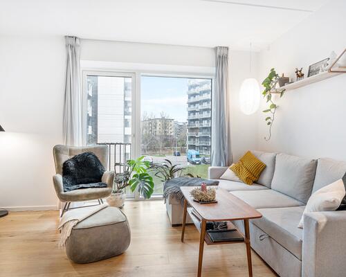 Super lejlighed med 2 terrasser + altan ☀️ Delevenlig for 3 😍<br>