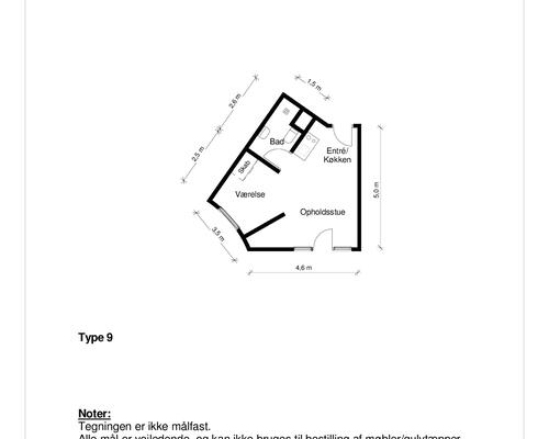 2 værelses lejlighed i Aalborg