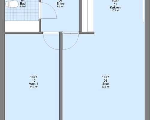 2 værelses lejlighed i Esbjerg N