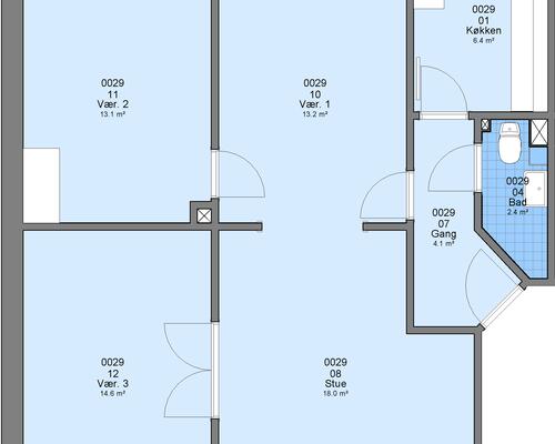 Klar til indflytning 01.03.2026