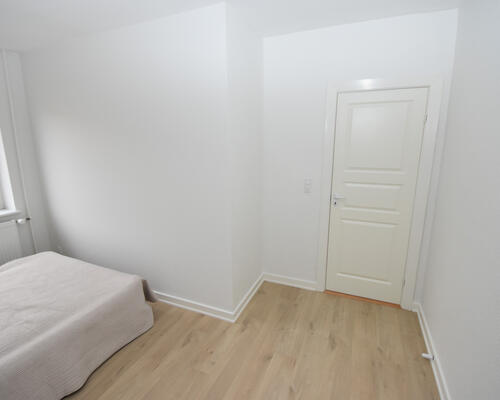 Nyrenoveret lejlighed med lys og moderne indretning