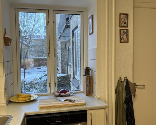 Lys og rummelig lejlighed på Skovvangsvej