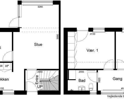 4 værelses lejlighed i Horsens