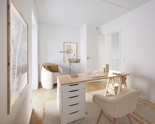 Delevenlig 3-værelses med stor altan og lav indflytningspris