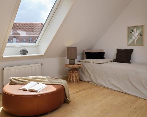 3-værelses bolig med altan i skønne omgivelser