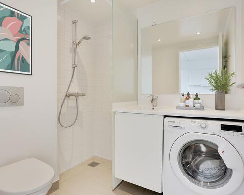 Delevenlig 3-værelses med stor altan og lav indflytningspris