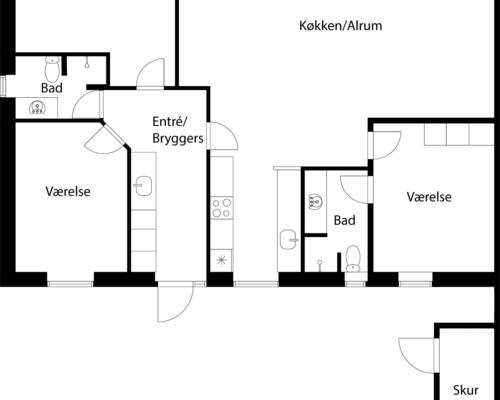 4 værelses hus i Vejle Øst