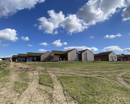Eksklusivt rækkehus med privat terrasse.